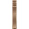 Ekena Millwork 8-in W x 32-in D x 44-in H Funston Trad Rough Cedar Woodgrain TimberThane Outlooker, Primed Tan OUTUR080X32X44FST04RCPR - alternate 6
